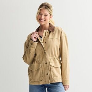 Women's Sonoma Goods For Life Patch Pocket Barn Jacket